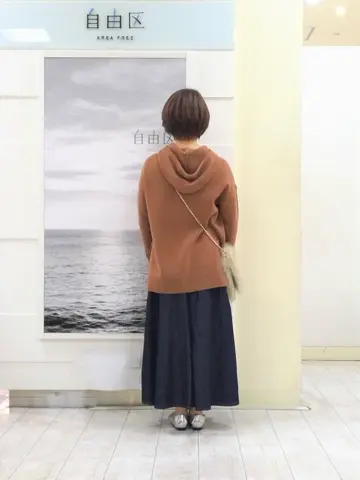 自由区 中鉢 コーディネート画像