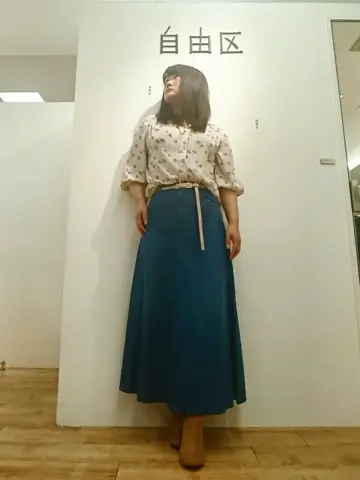 自由区 スタッフ コーディネート画像