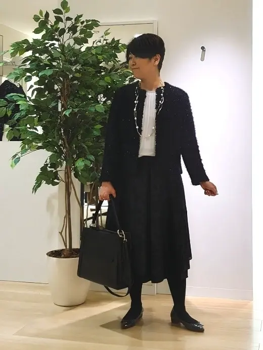 自由区 田中 コーディネート画像