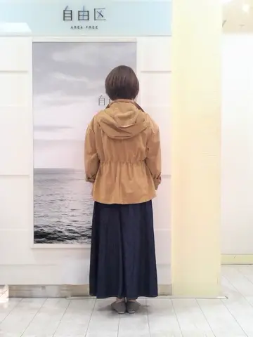 自由区 中鉢 コーディネート画像