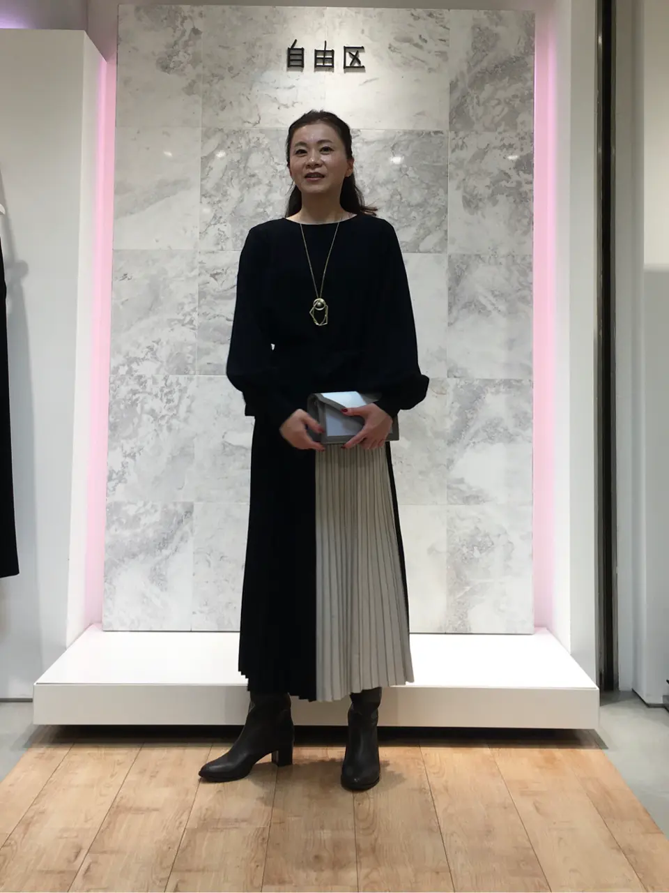 自由区 大平原 コーディネート画像