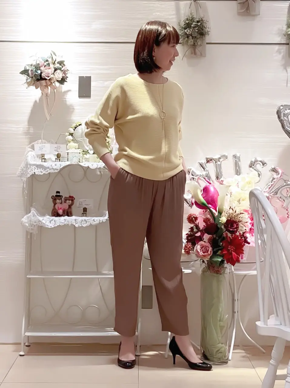 自由区 丸尾 コーディネート画像