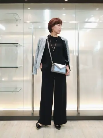 自由区 鶴田 コーディネート画像