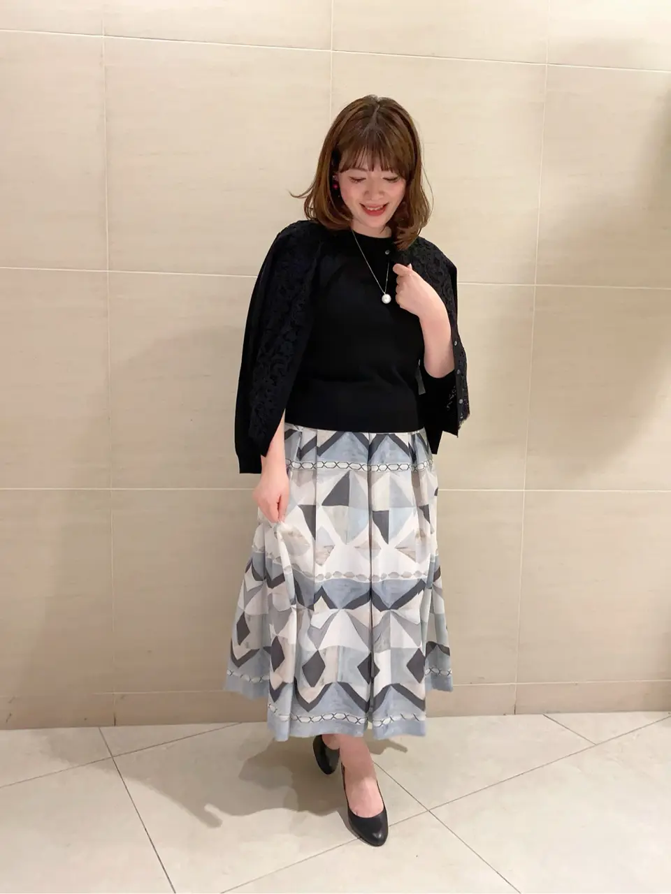 自由区 うめだ コーディネート画像