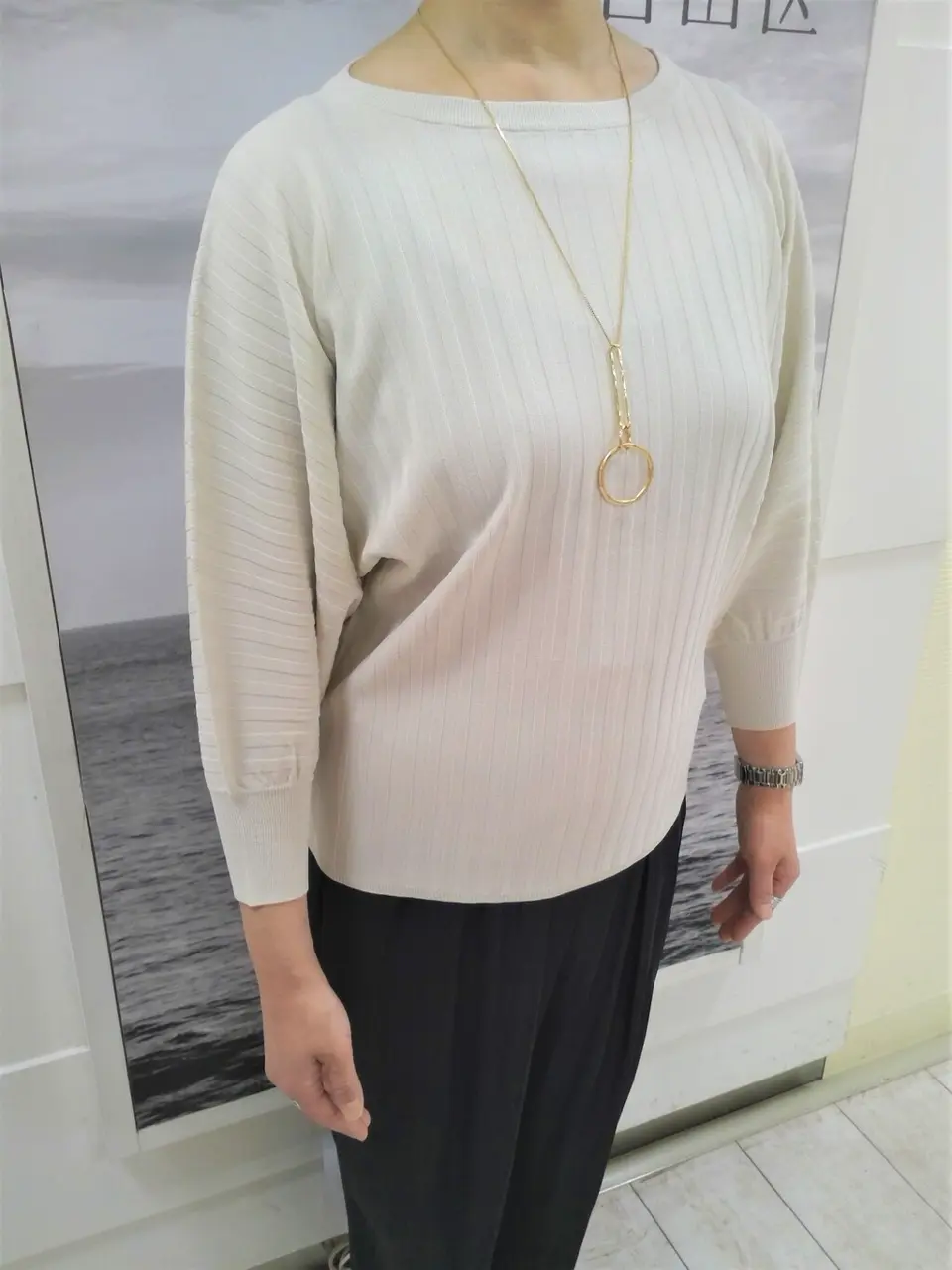 自由区 中鉢 コーディネート画像