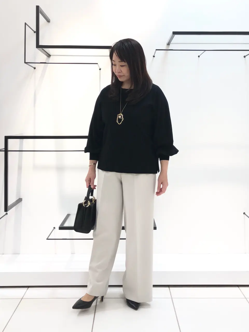 自由区 伊藤 コーディネート画像