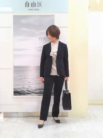 自由区 中鉢 コーディネート画像