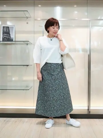 自由区 鶴田 コーディネート画像