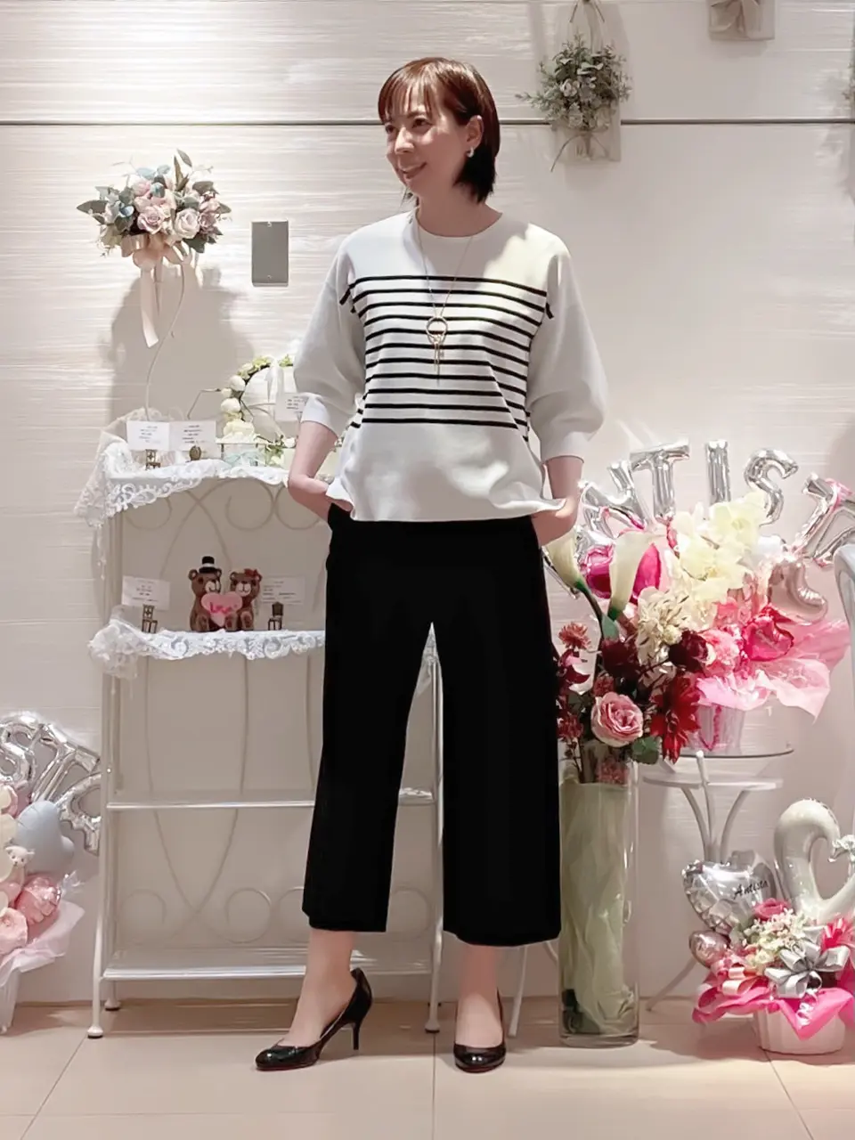 自由区 丸尾 コーディネート画像