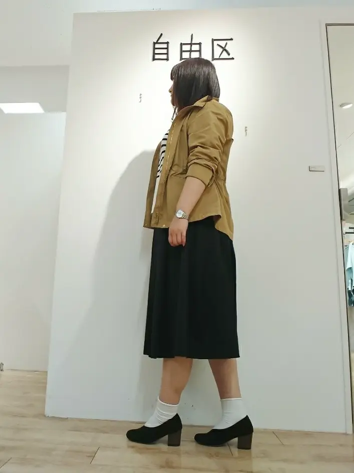 自由区 スタッフ コーディネート画像