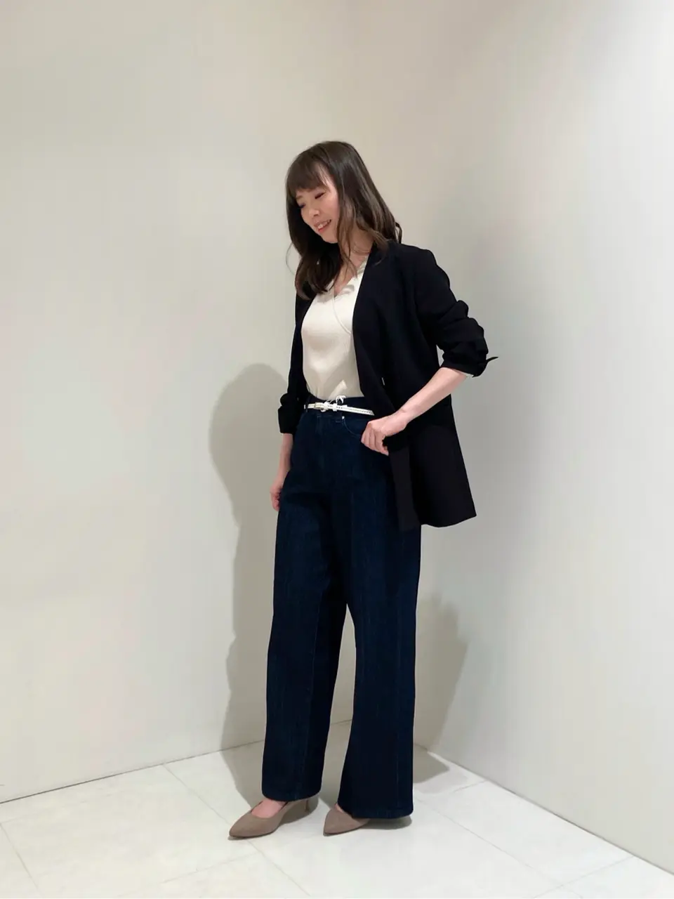  檀 コーディネート画像