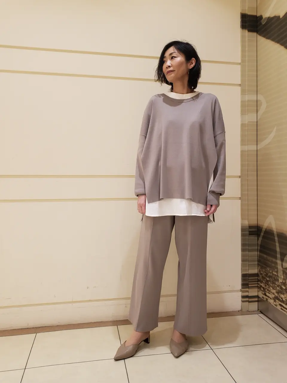 自由区 maruri コーディネート画像