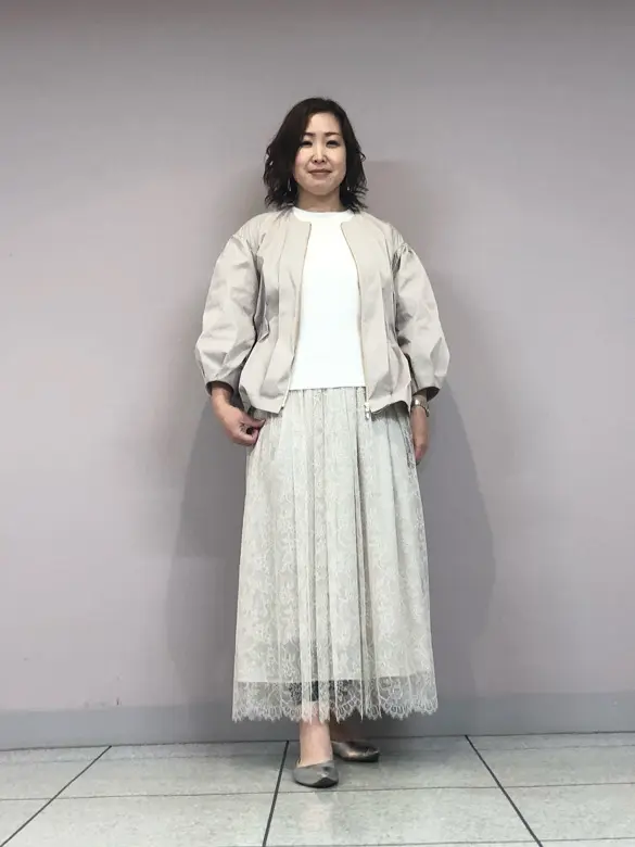 自由区 上島 コーディネート画像