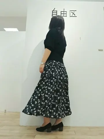 自由区 スタッフ コーディネート画像