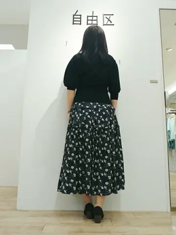 自由区 スタッフ コーディネート画像