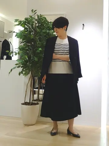 自由区 田中 コーディネート画像