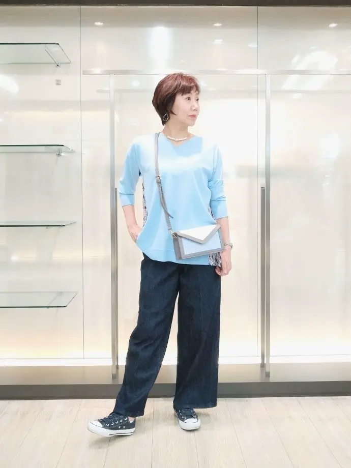 自由区 鶴田 コーディネート画像