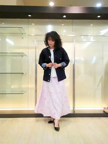 自由区 廣本 コーディネート画像