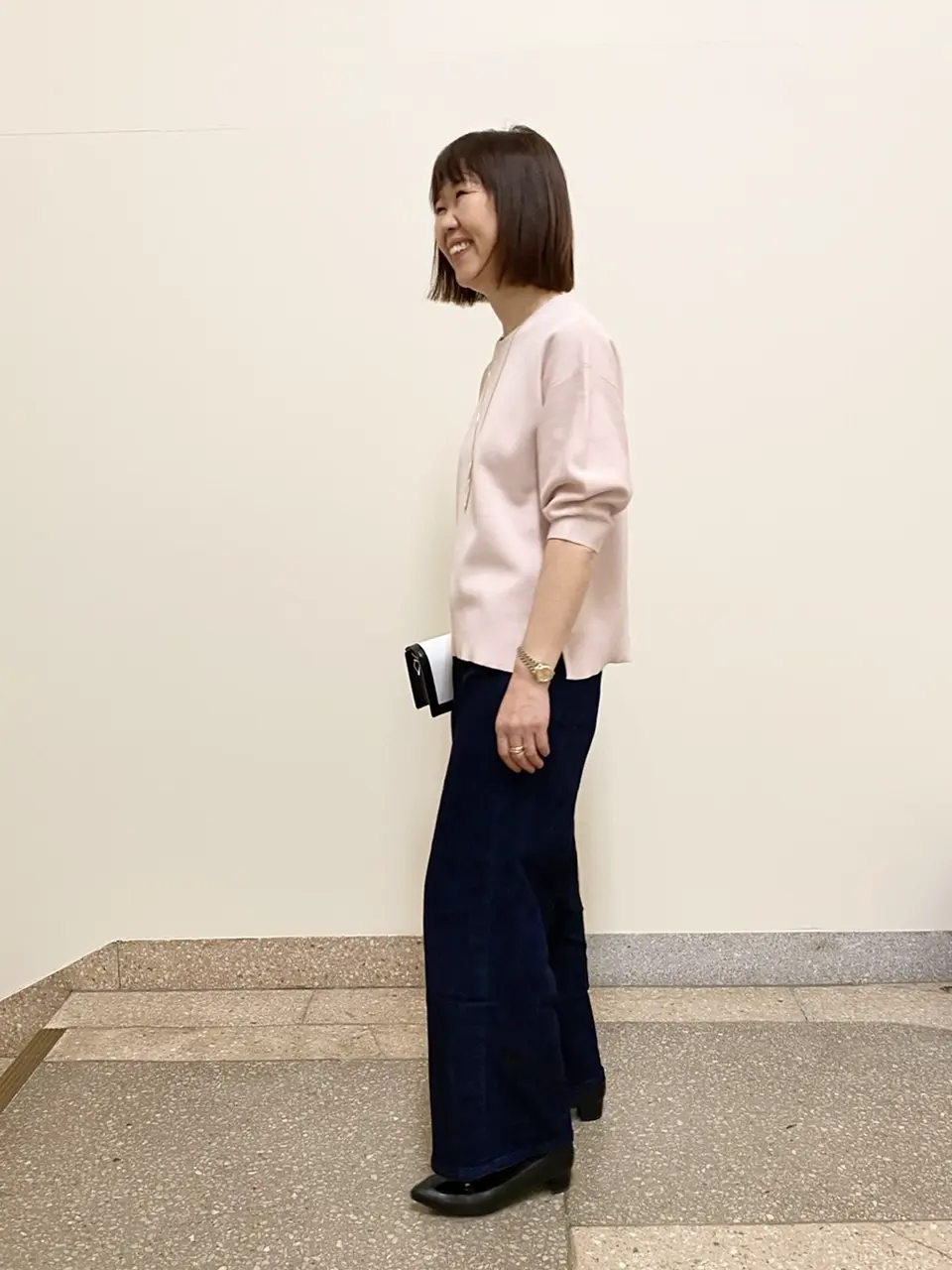 自由区 阿部 コーディネート画像