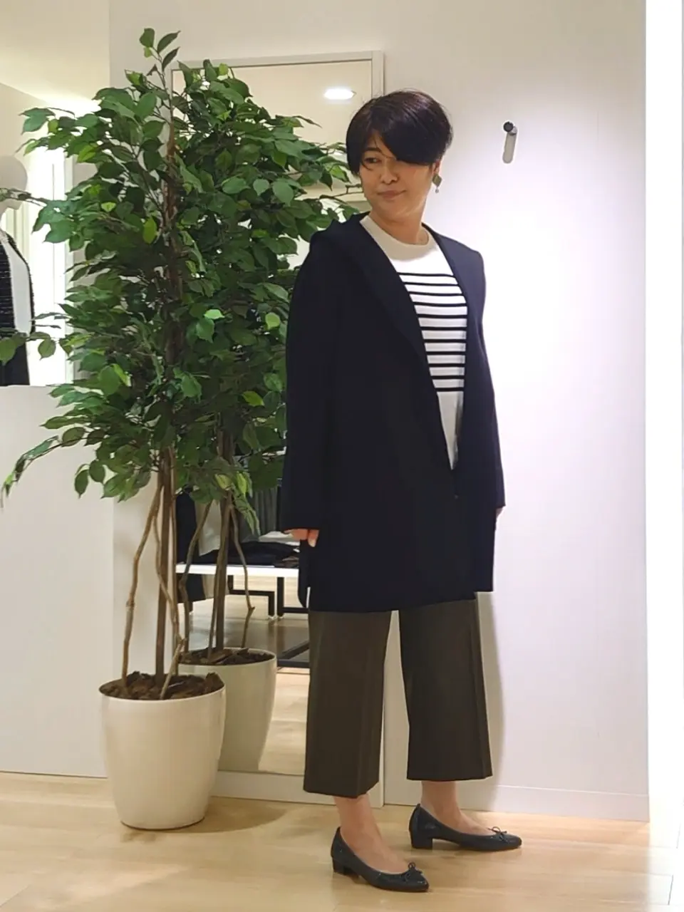 自由区 田中 コーディネート画像