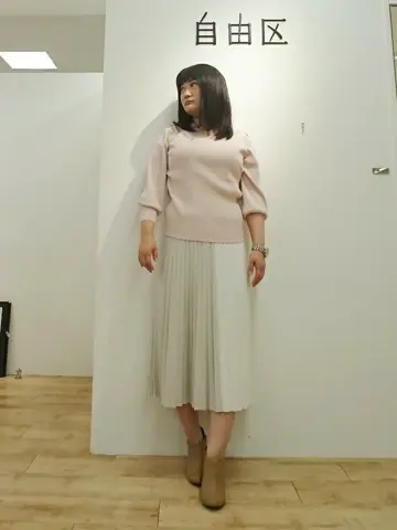 自由区 スタッフ コーディネート画像