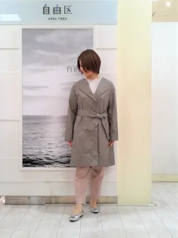 自由区 中鉢 コーディネート画像