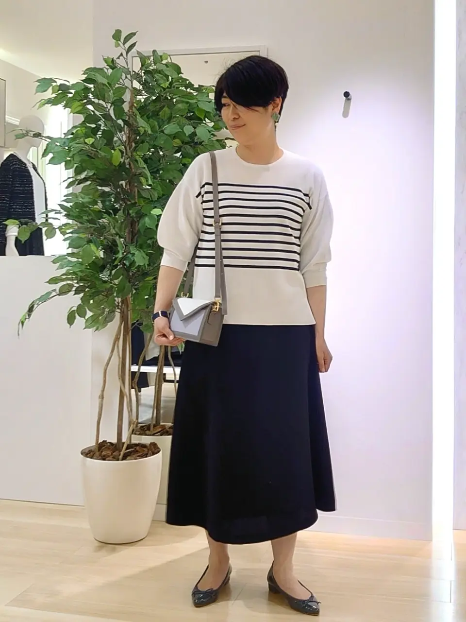 自由区 田中 コーディネート画像