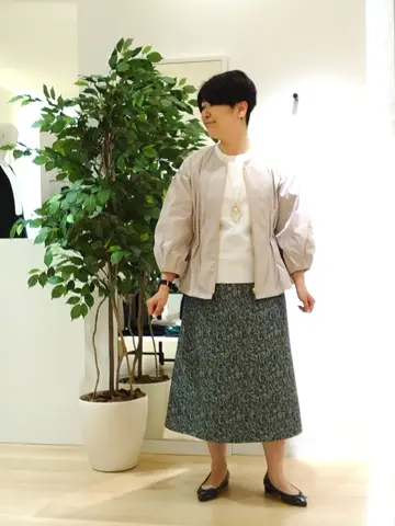 自由区 田中 コーディネート画像