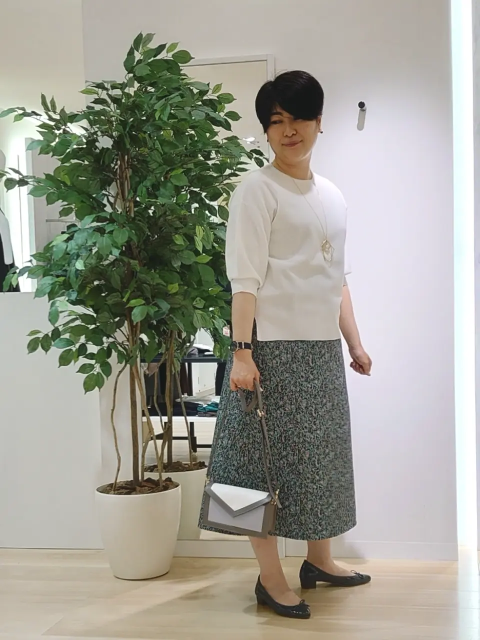 自由区 田中 コーディネート画像