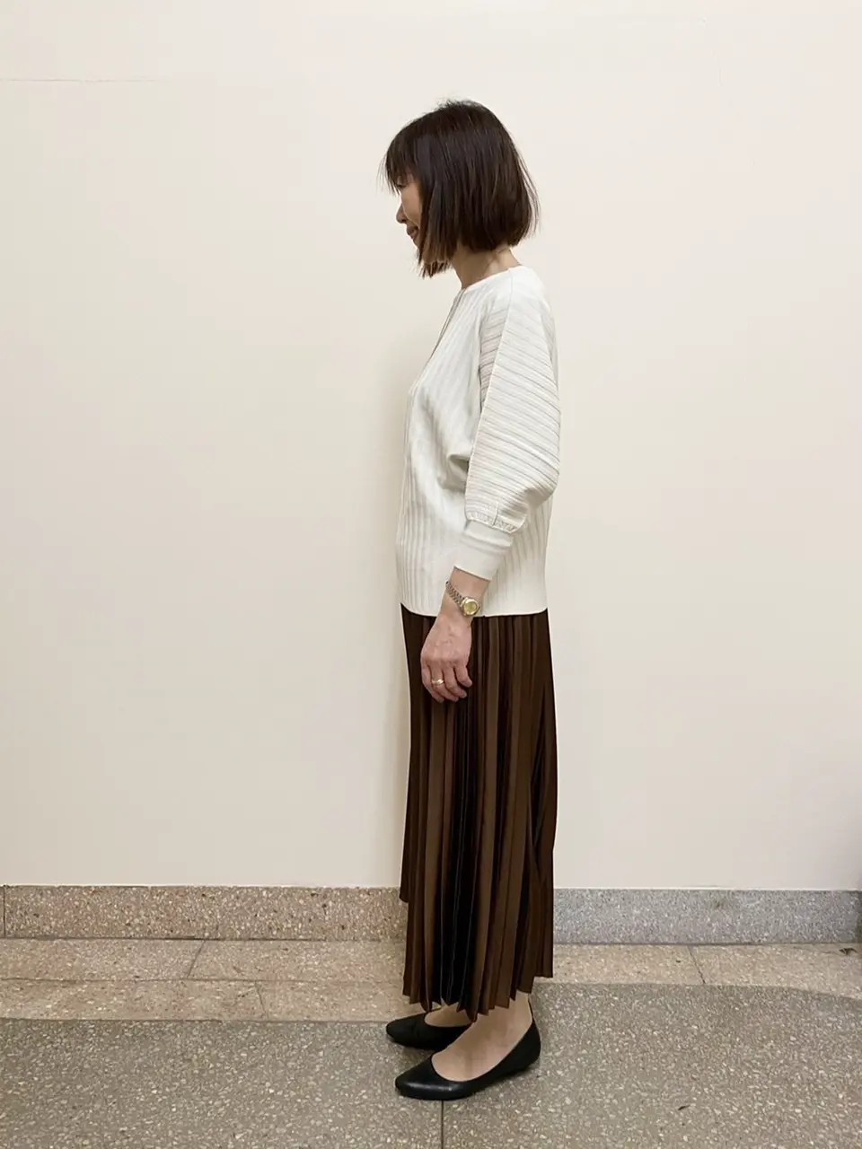 自由区 阿部 コーディネート画像