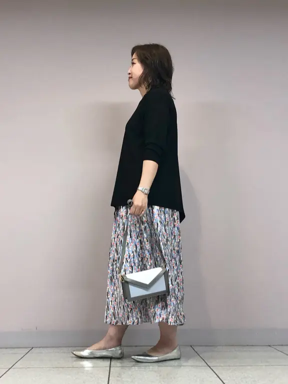 自由区 上島 コーディネート画像