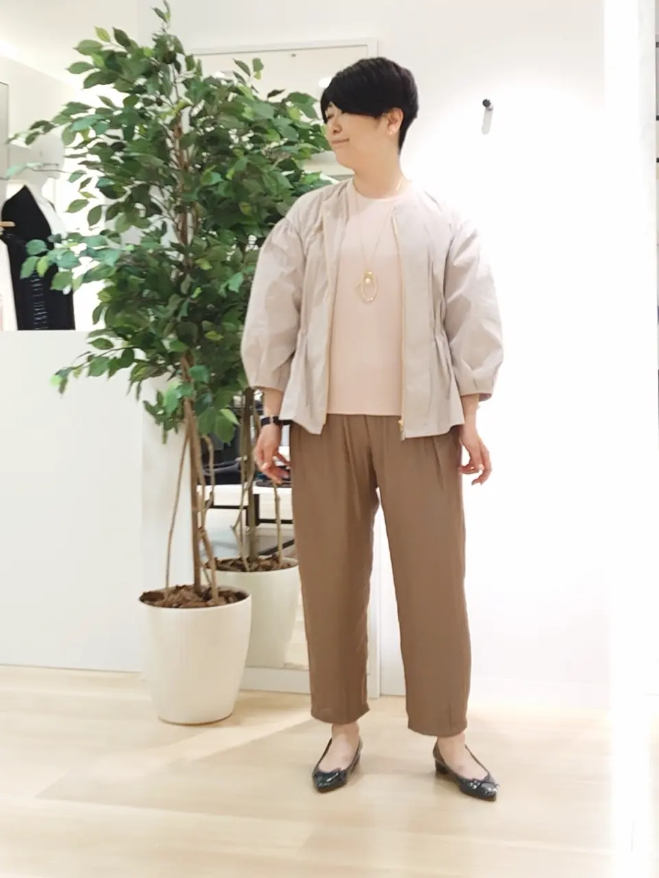 自由区 田中 コーディネート画像