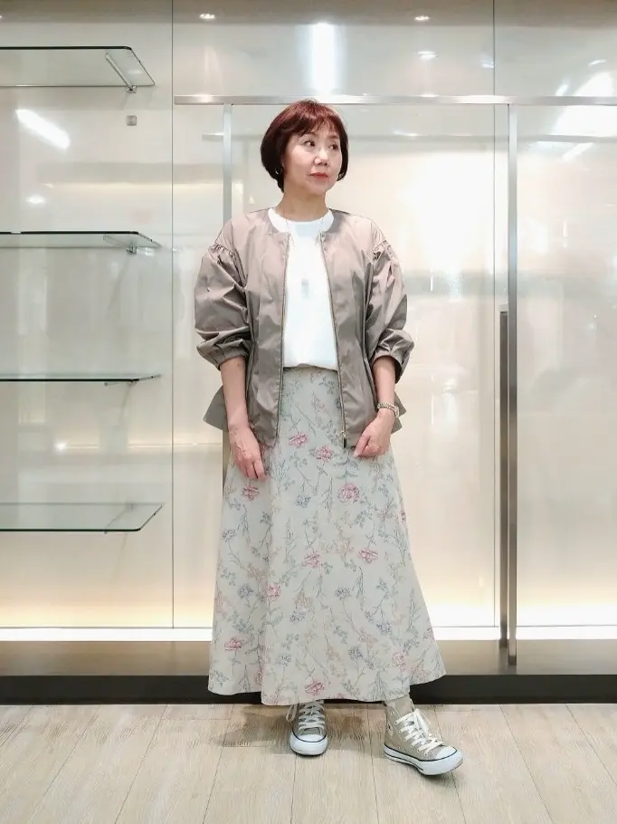 自由区 鶴田 コーディネート画像