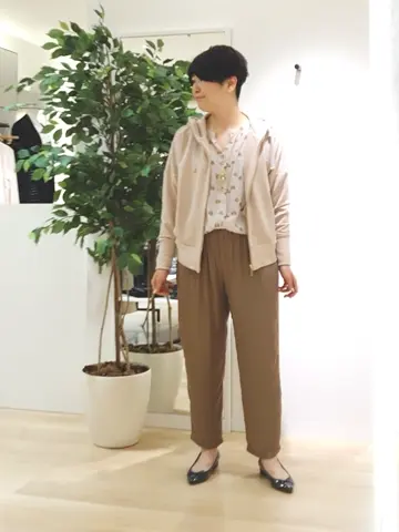 自由区 田中 コーディネート画像