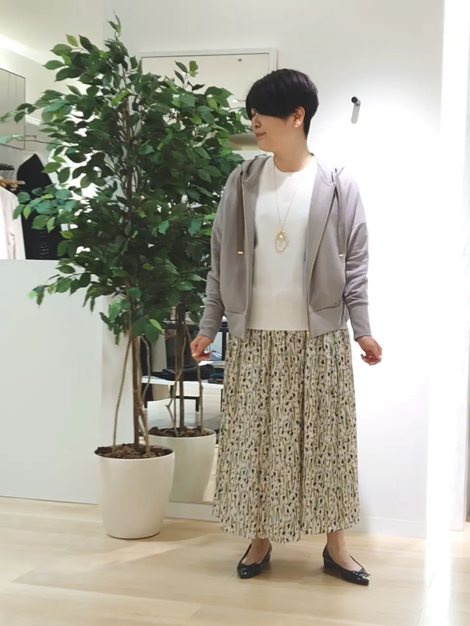 自由区 田中 コーディネート画像