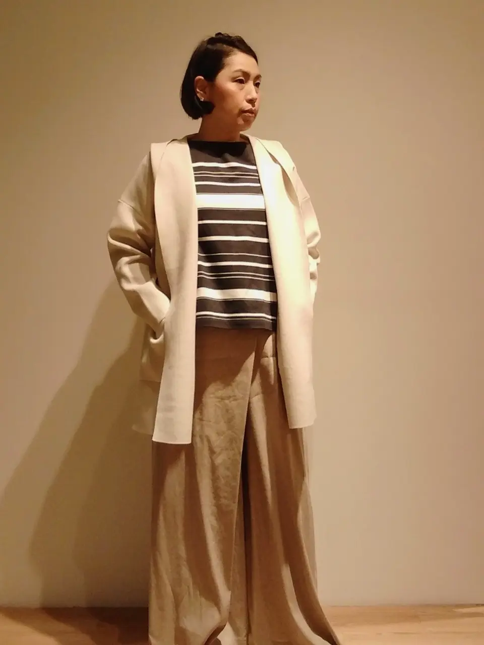 自由区 野本 コーディネート画像