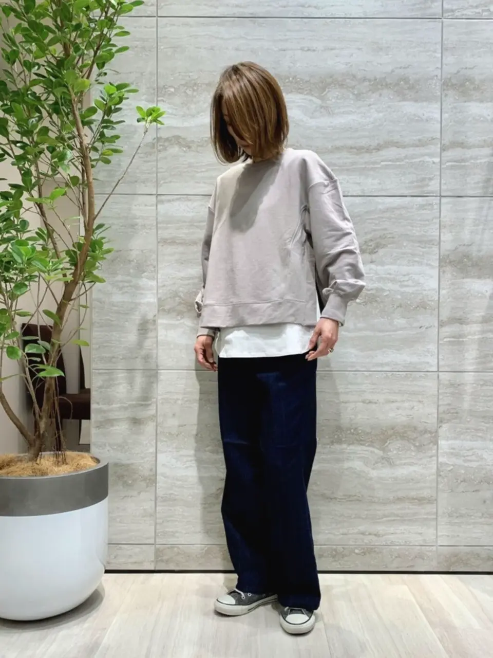 自由区 Ishii コーディネート画像