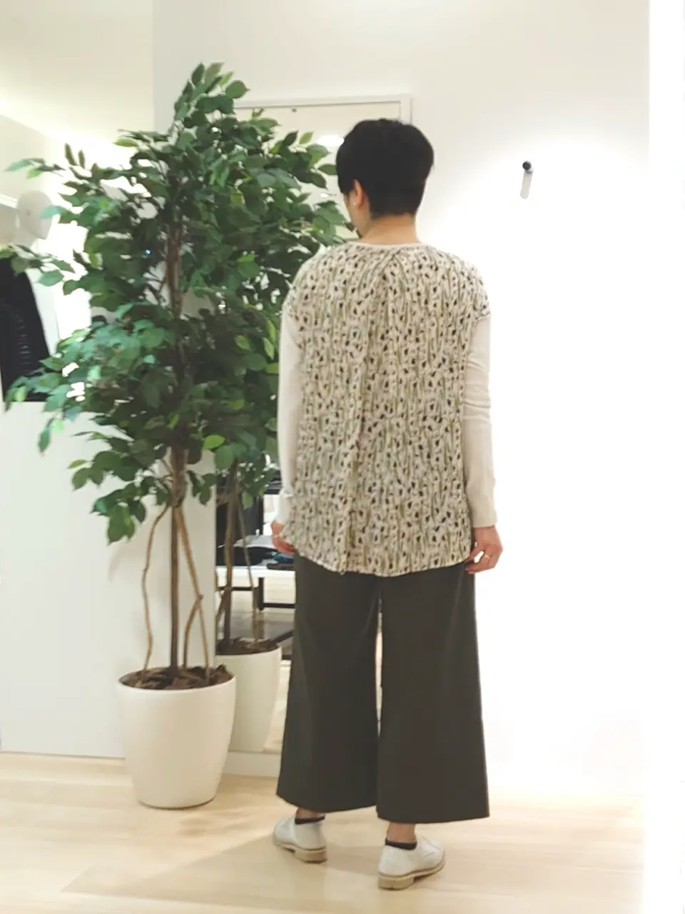 自由区 田中 コーディネート画像