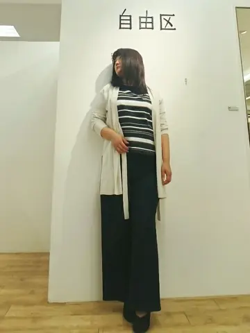 自由区 スタッフ コーディネート画像