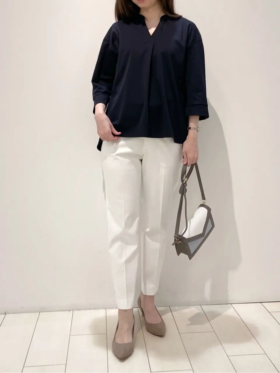 自由区 檀 コーディネート画像