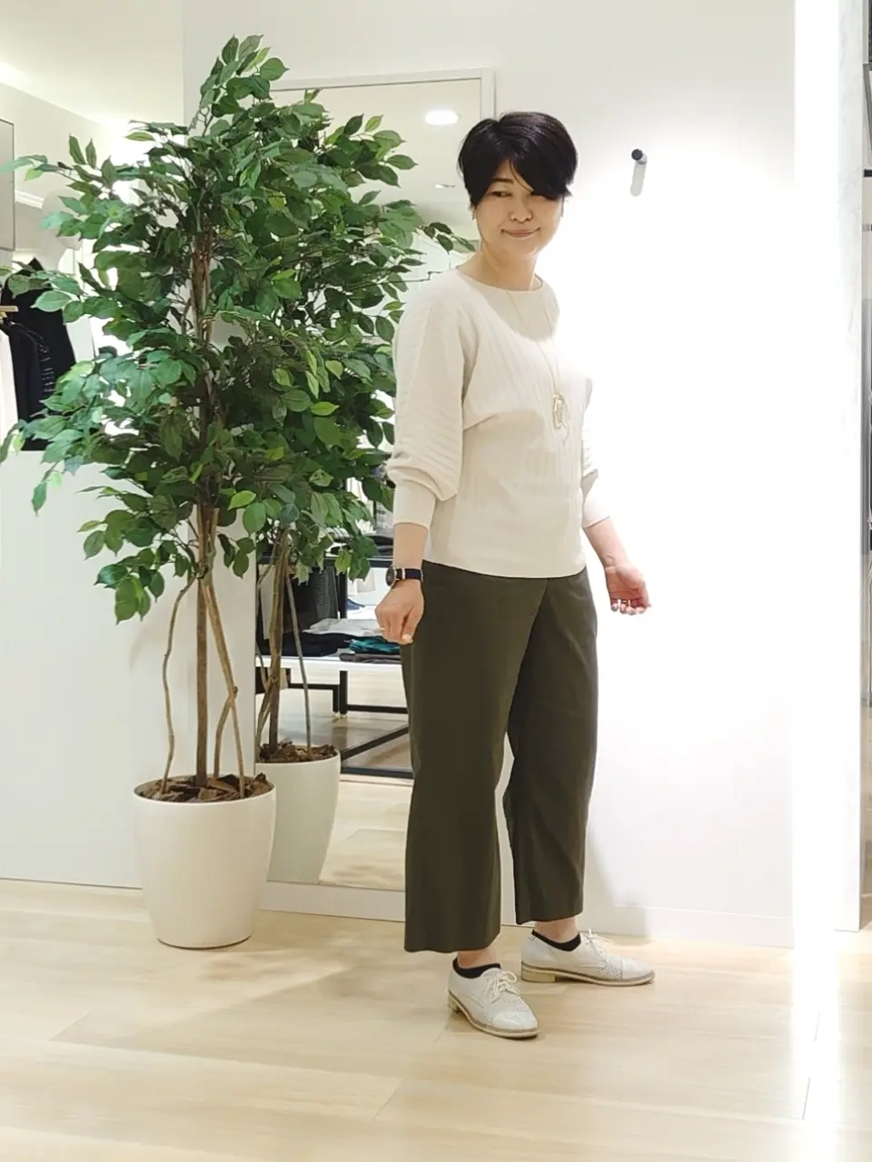 自由区 田中 コーディネート画像