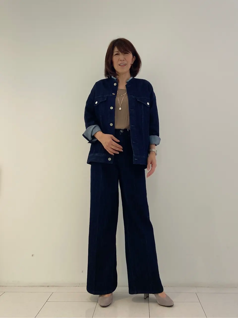 自由区 KAZU コーディネート画像