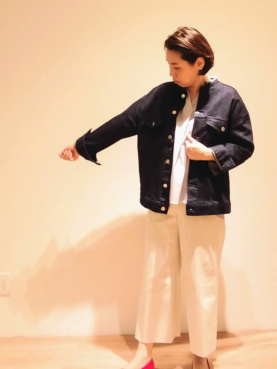 自由区 野本 コーディネート画像