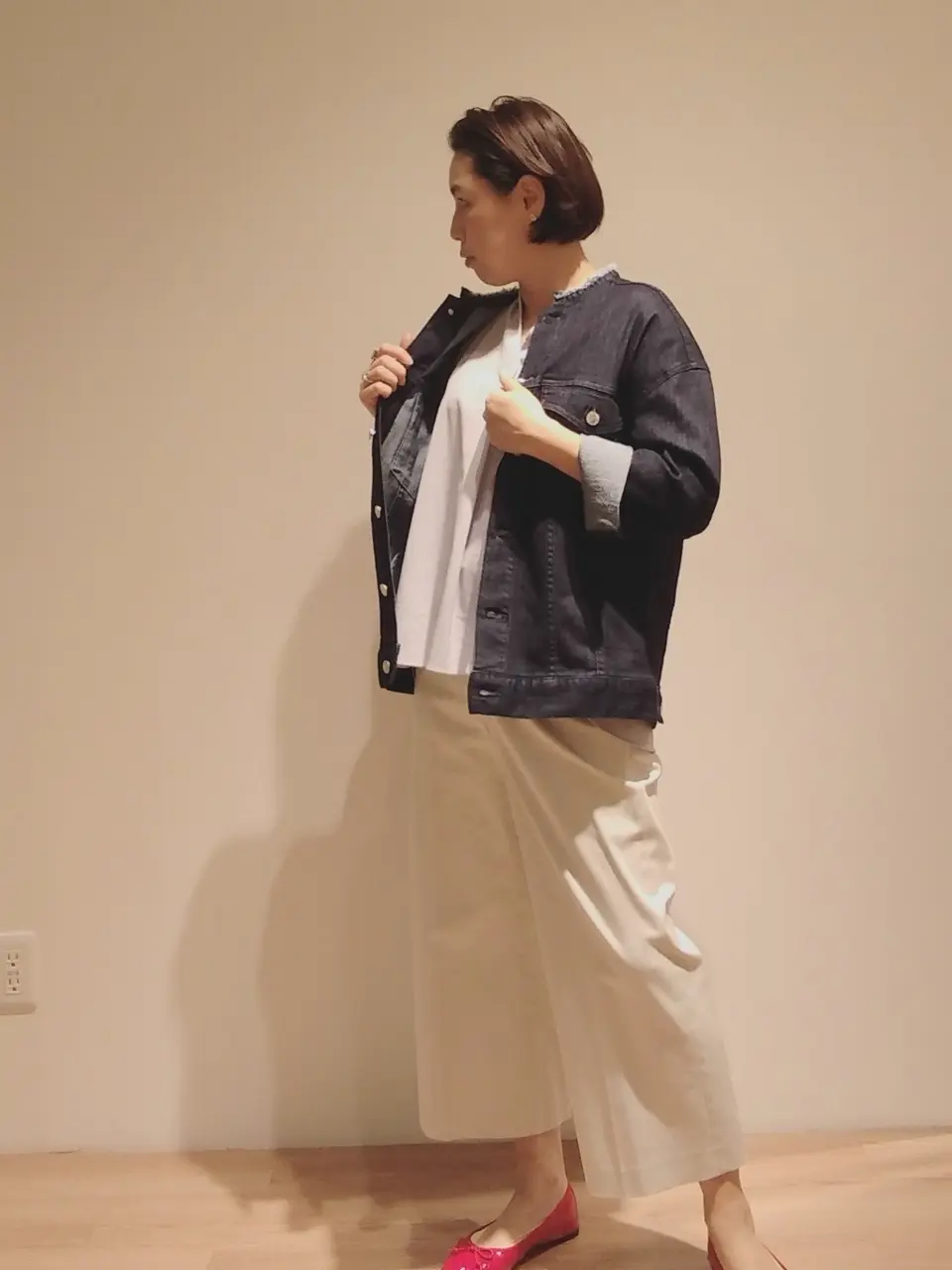 自由区 野本 コーディネート画像