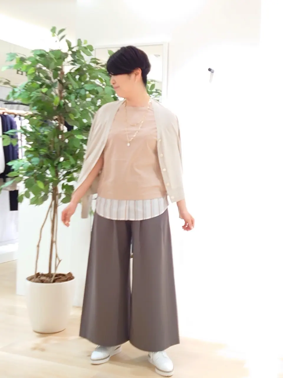 自由区 田中 コーディネート画像