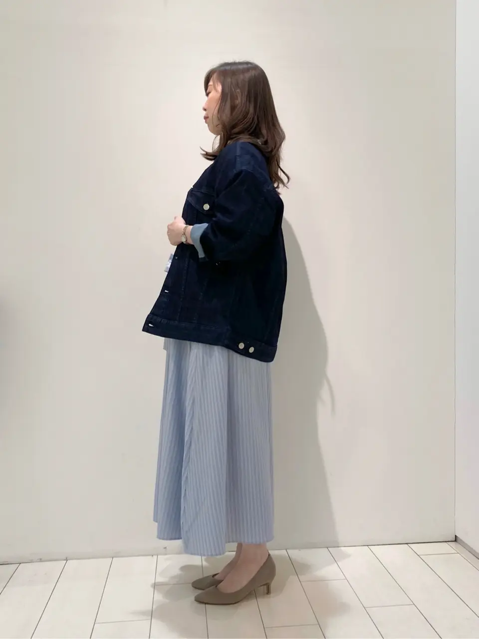 自由区 檀 コーディネート画像