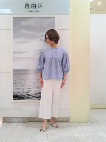 自由区 中鉢 コーディネート画像