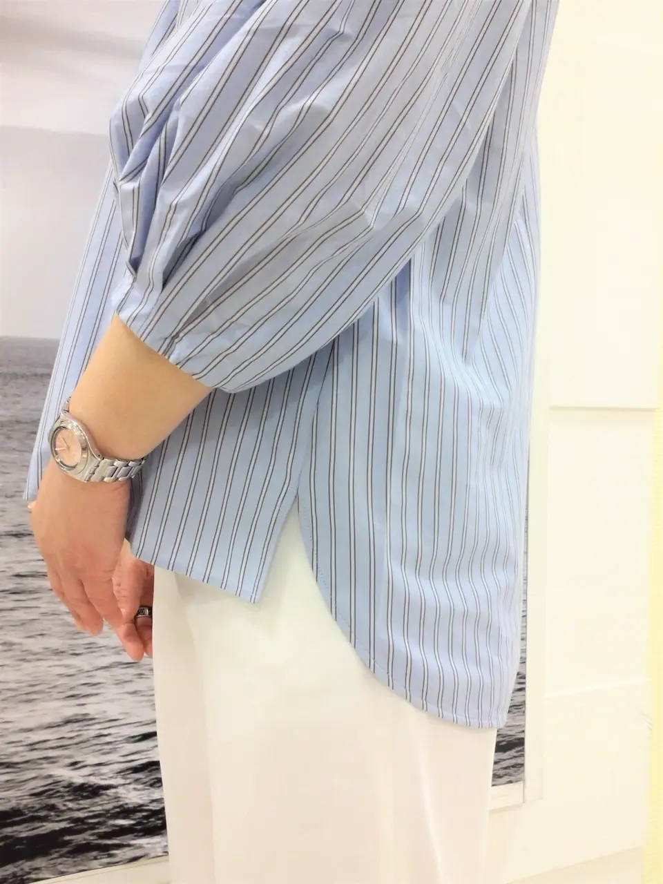 自由区 中鉢 コーディネート画像