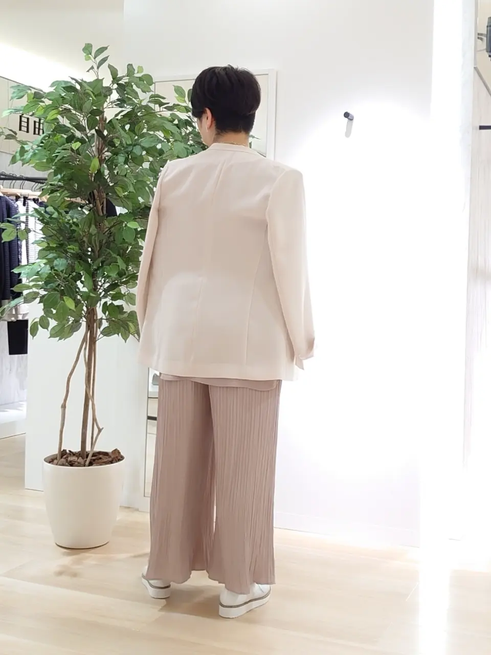 自由区 田中 コーディネート画像