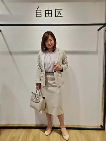 自由区 eri コーディネート画像